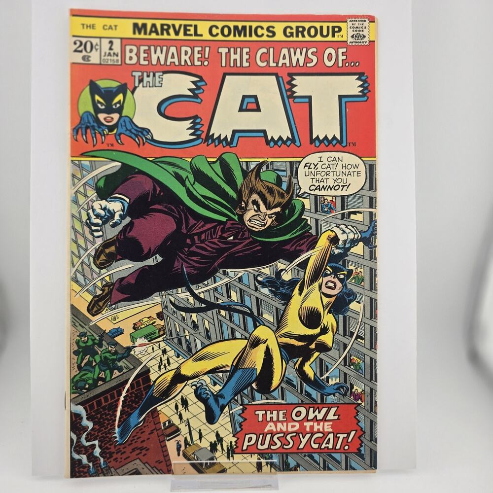Beware! The Claws of the Cat #2 (1973) / VF / Comic Book
